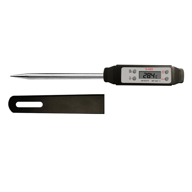 S-H03 Reasonable Price Digital Cooking Kitchen Food Meat Thermometer Stainless Steel Probe