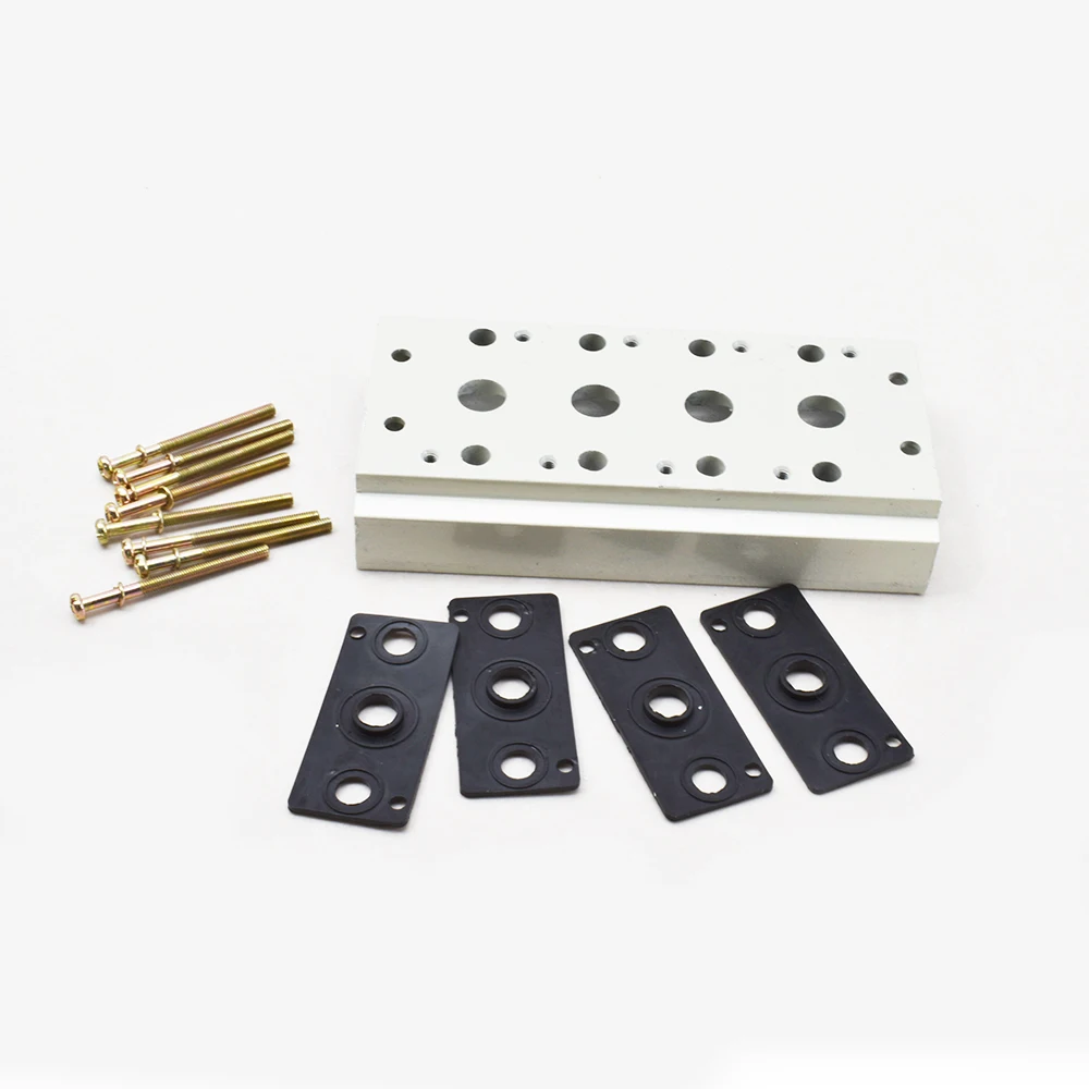 200M Series Pneumatic Control Valve Manifold Solenoid Valve Manifold Valve Block Gas Alloy OEM 1/4 Air General 1 Years CN;ZHE