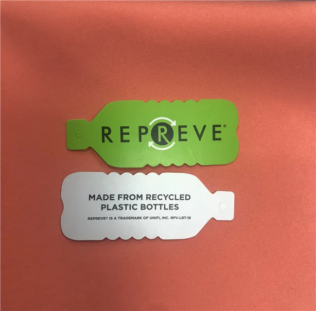 Eco-friendly GRS recycled polyester RPET pongee waterproof Shell garment Fabric