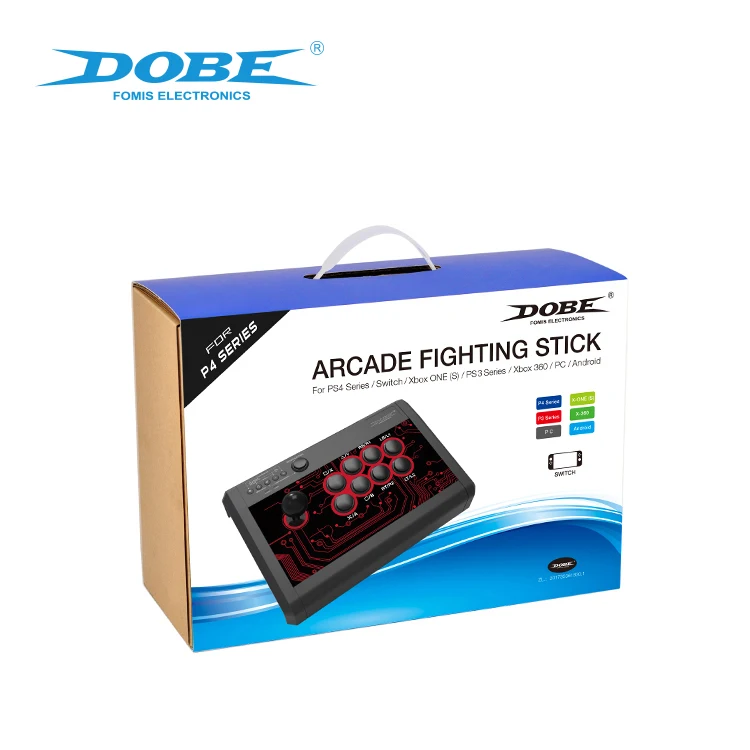  DOBE Фабричный оригинальный новейший USB аркадный боевой джойстик для PS4 PS3 XboxONE S/X Xbox360 PC Android игровые