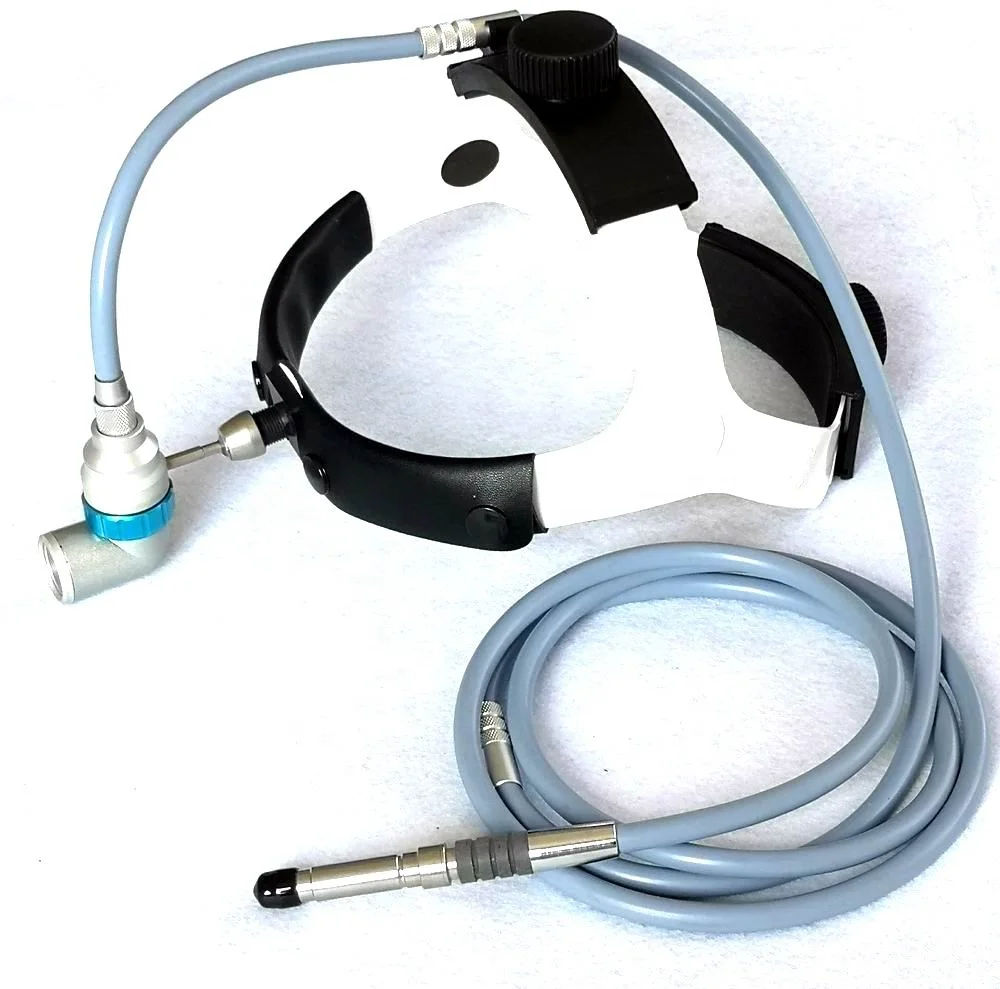 Medical Surgery Fiber Optic Headlight With LED Cold Light Source