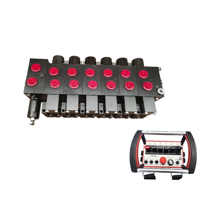 Hawe style Hydraulic proportional valve with remote control used for Aerial work truck