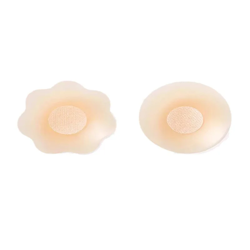 Solid breast patch anti-convex spot pad nipple anti-luminescence areola wedding dress silicone breast