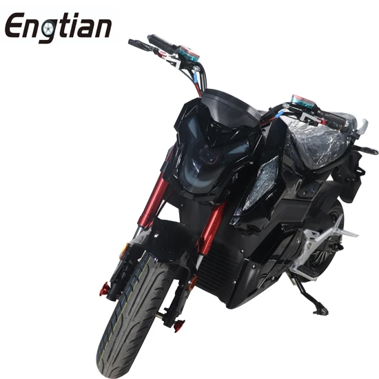 Engtian 2 wheel  high speed e bikes electric scooter electric motorcycle   3000w 5000w  Disc Brake Electric Bicycle for Sale