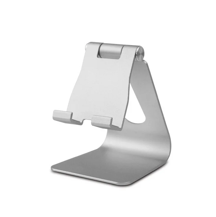 High Quality Low Price Custom Adjustable Angle Vertical Aluminum Alloy Phone/Tablet Stand