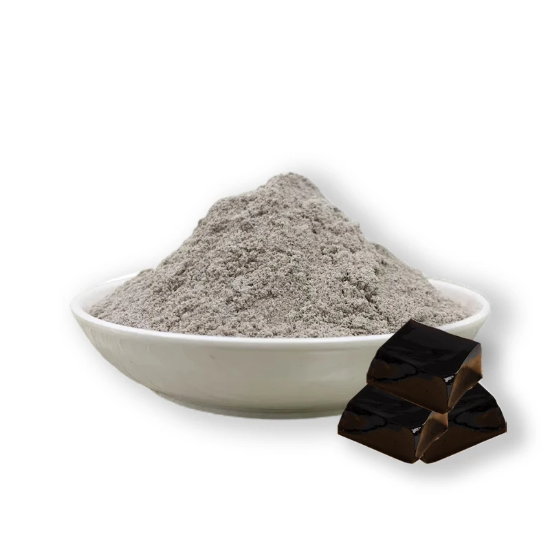 Herbal HALAL Dried Black Grass Jelly Powder For Bubble Milk Tea