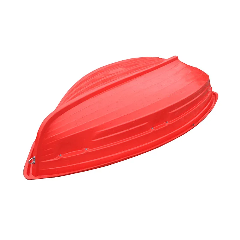 Factory price non-inflatable  plastic boat one person single canoe kayak rowing boat solo skiff