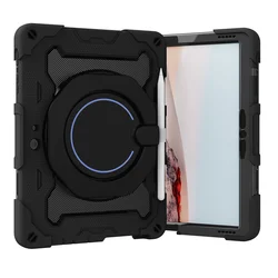 360 Rotation Armor Tablet Case For Microsoft Surface Go 1 2 3 For Huawei Matepad 10.4 11 T10 SE Kids Portable PC Silicone Cover
