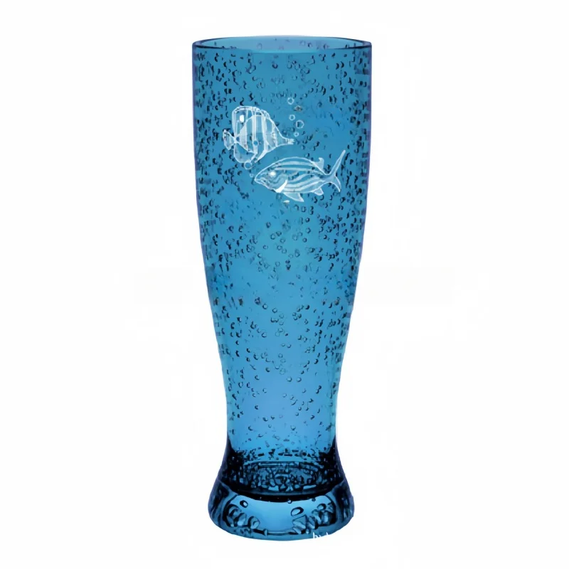 Reusable Large Beer Glass for Festival Unbreakable Plastic Beer Mug