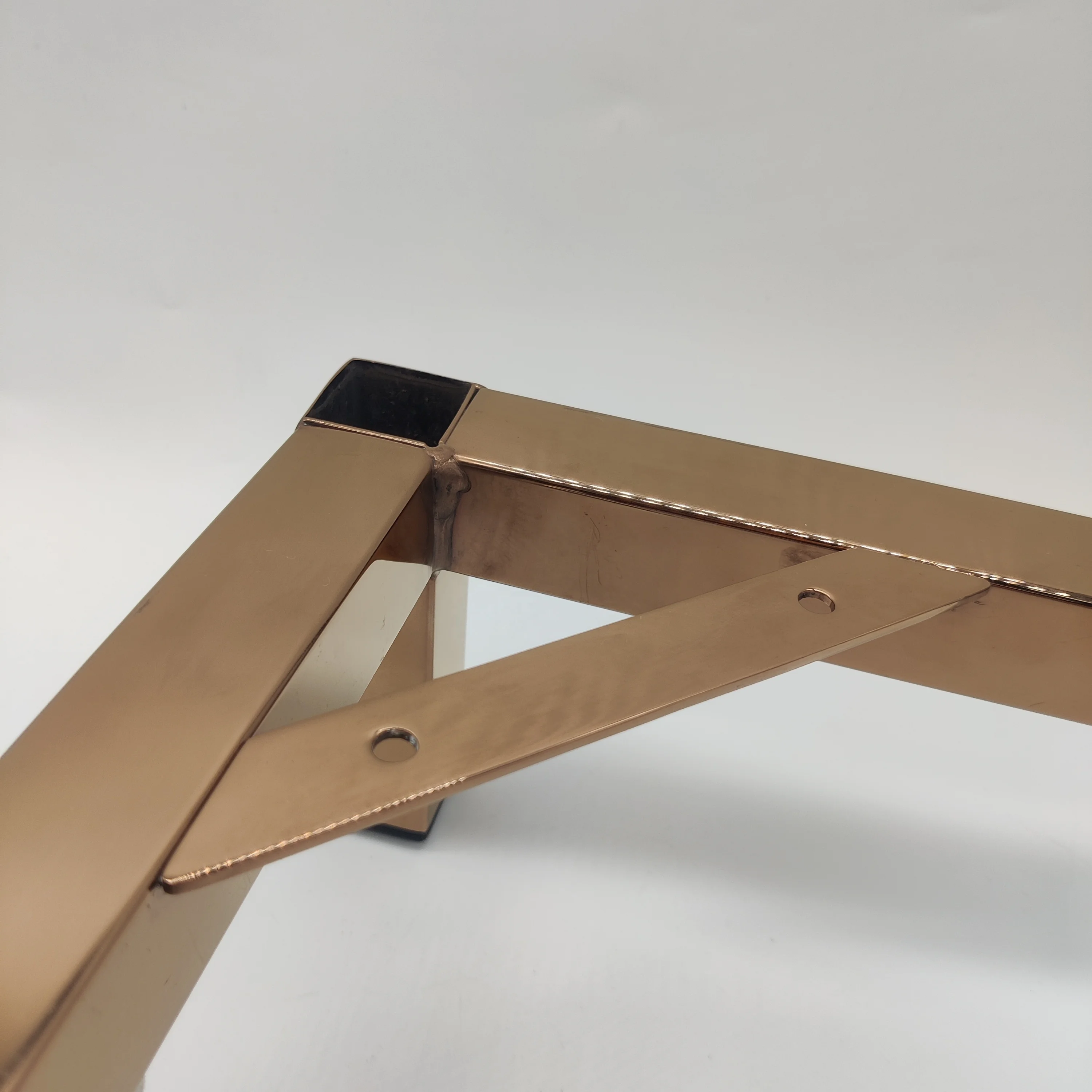 Metal Sofa Legs Furniture Replacement Leg Golden Sofa Feet Heavy Duty Triangle Cabinet Feet