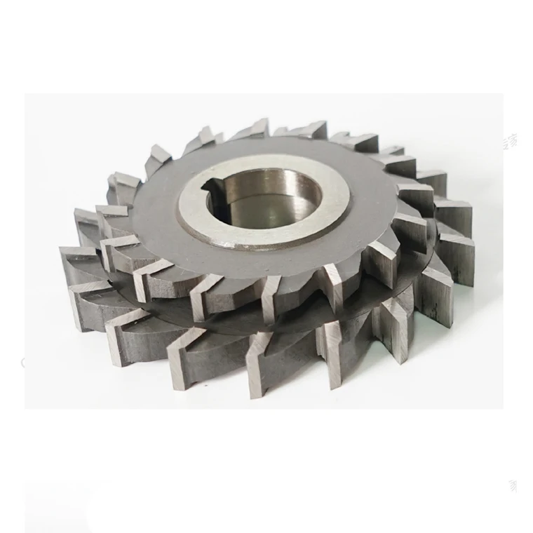 HSS Straight Teeth Side and Face Milling Cutter for Metal Steel Milling Straight Teeth Face Mill