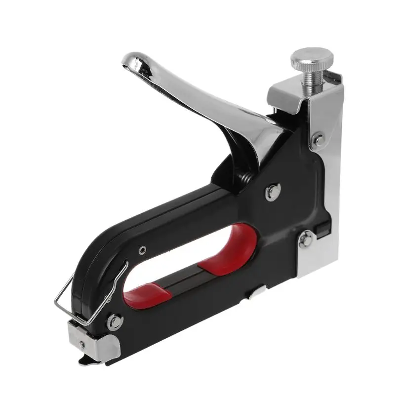 3 Way Gun Nailer Tacker With Staples Nails For Upholstery Wood Framing Door Furniture Finishing Tools Manual Heavy Duty Staple