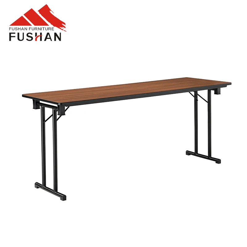 rectangle folding table for hotel banquet training room conference room commerical meeting table