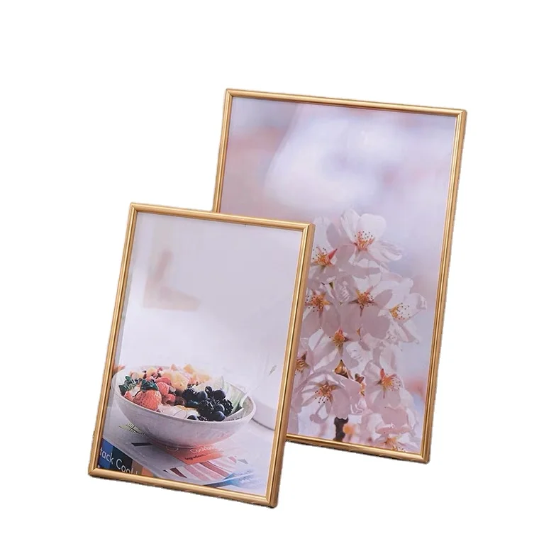 Factory Direct Supply Aluminum Alloy Picture Photo Frame DIY Oil Painting Frame DIY Puzzle Photo Frame