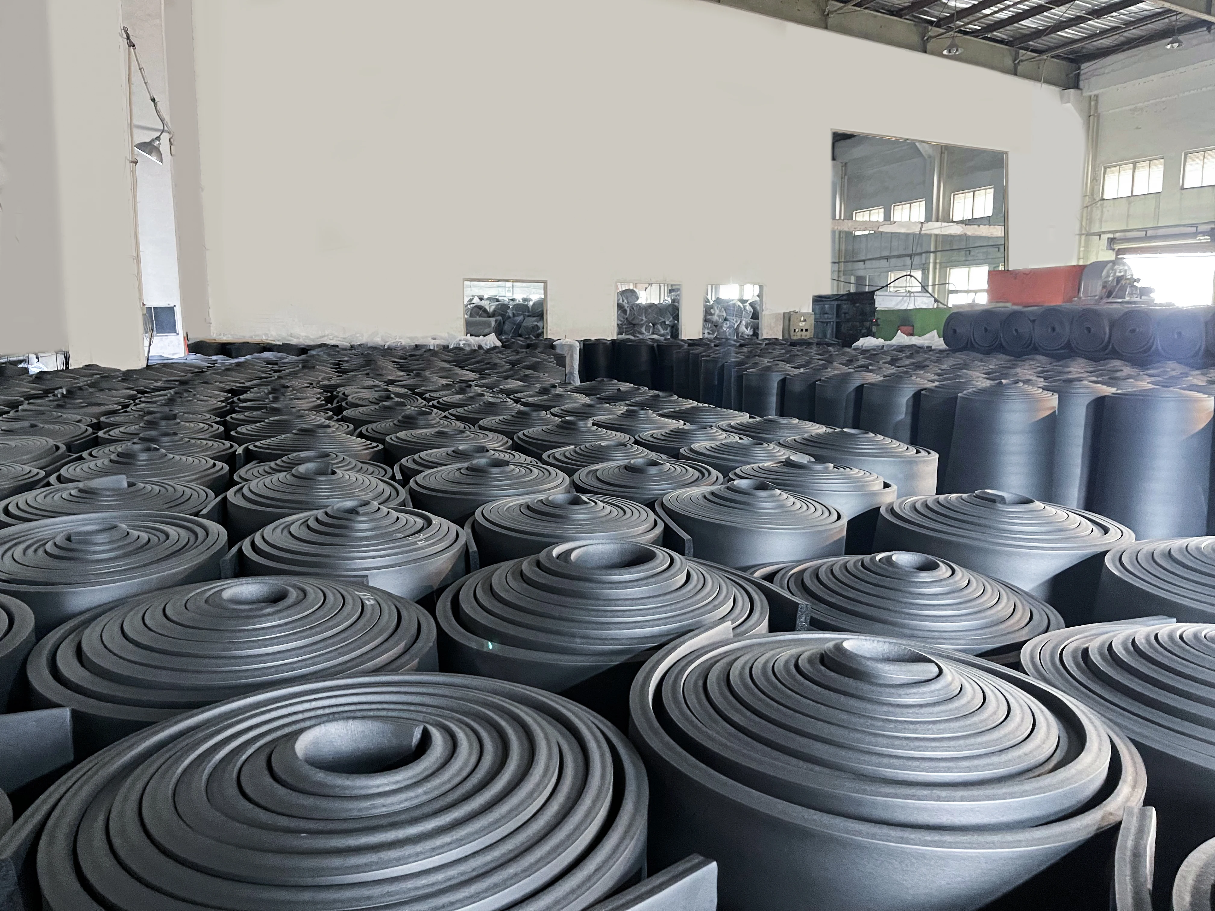 Customization odorless and environmentally friendly materials Sound absorbing Mat and  Heat Insulation NBR Foam