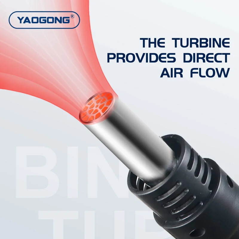 YAOGONG 852D SMD Rework Station Hot Air Diaphragm Pump ESD Soldering Iron Heat Gun BGA Welding Machine for Mobile Repair Tools