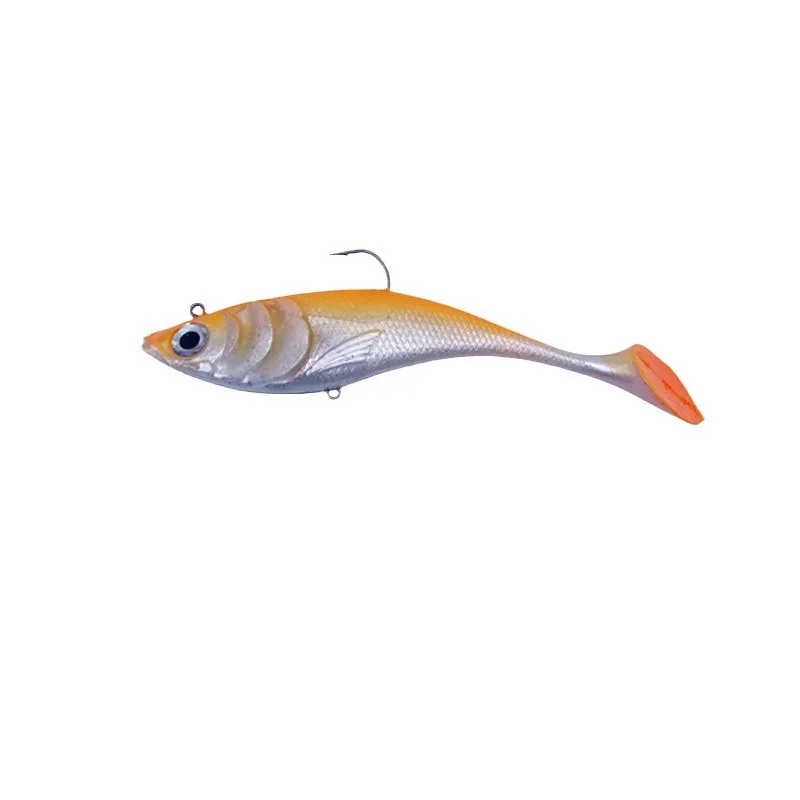 Artificial Soft Lure With Lead Inside Crank Hook Jigging Bass Pike Wobblers Jig Lure