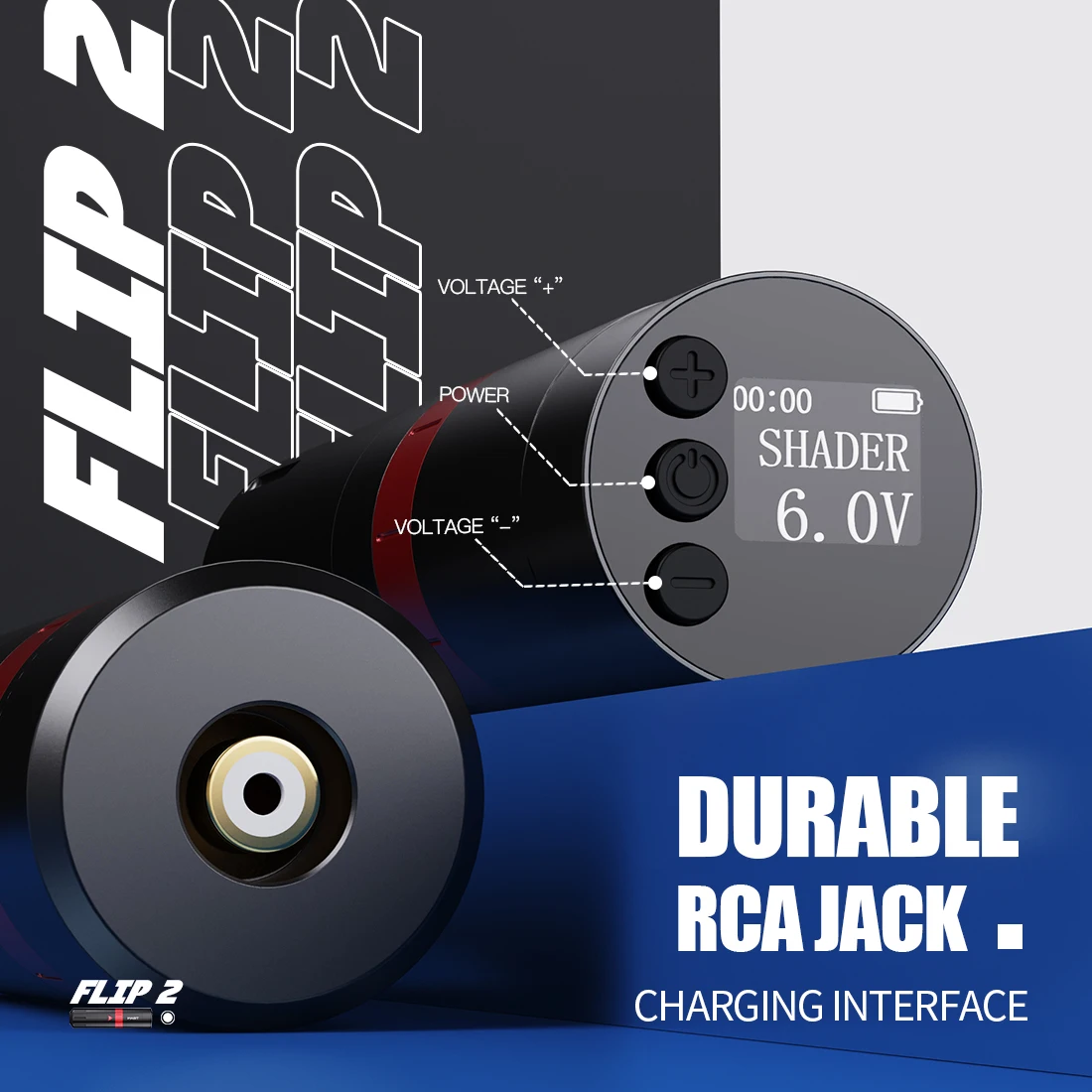 Dragonhawk 2.4-4.2mm Stroke Wireless Tattoo Pen Permanent Makeup Machine With Double Battery Mast