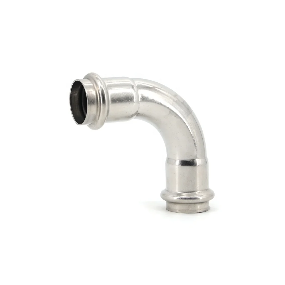 China high end M type V profile press fittings 304 316L Stainless steel Reducer