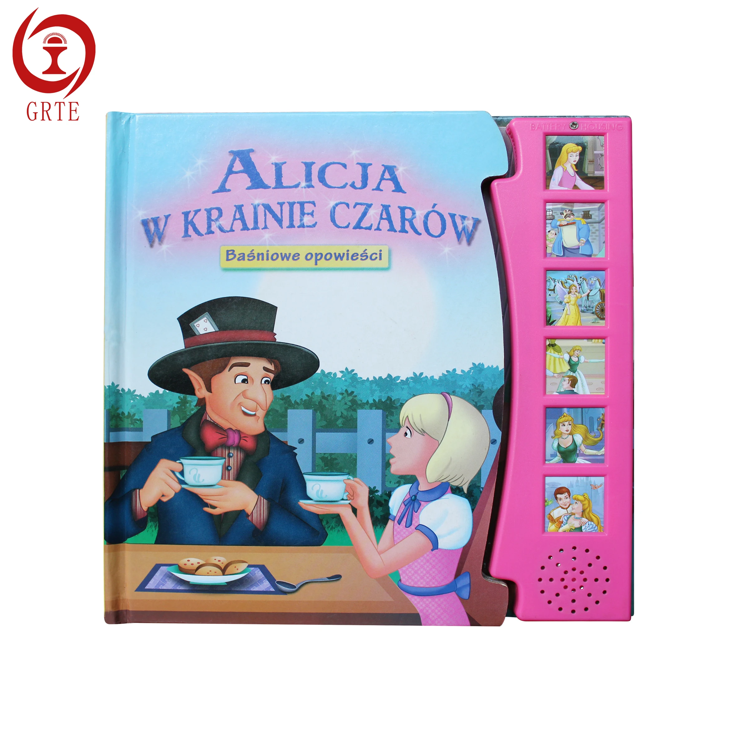 Заводской индивидуальный звуковой модуль для раннего образования, мультяшная книга