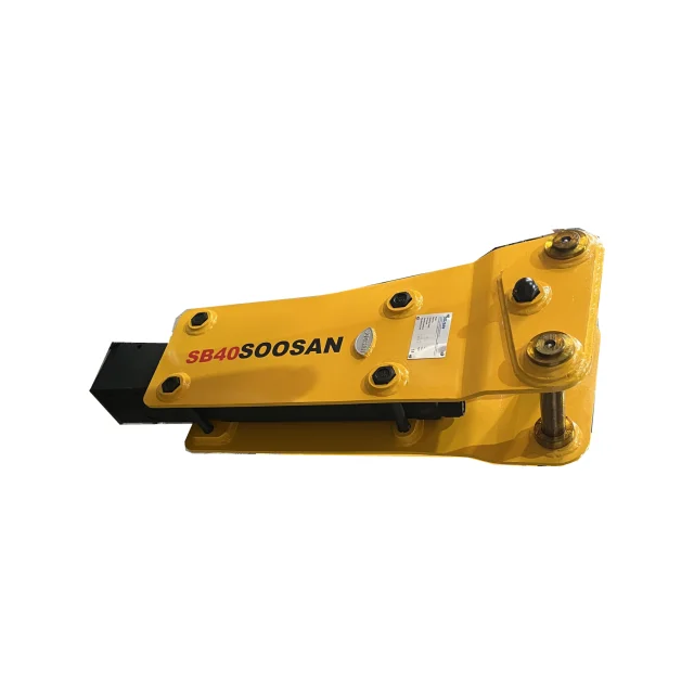 Manufacturer Supplier Hydraulic Breakers SOOSAN Brand SB 40 TOP Type With Chisel 140mm For Excavator 18 to 26 Tons