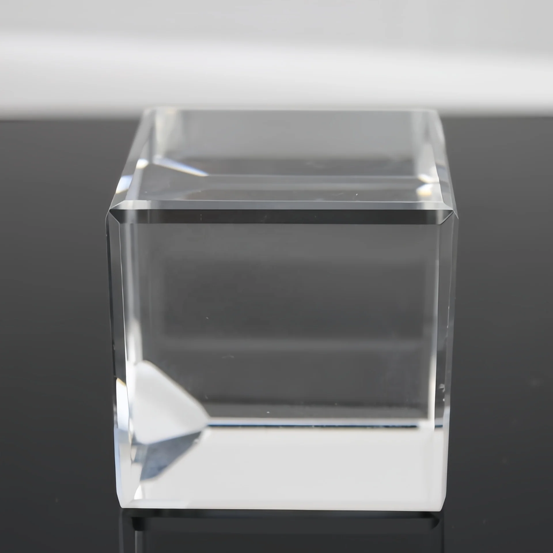 new products K9 glass cube/block gift 3d laser crystal with led light base