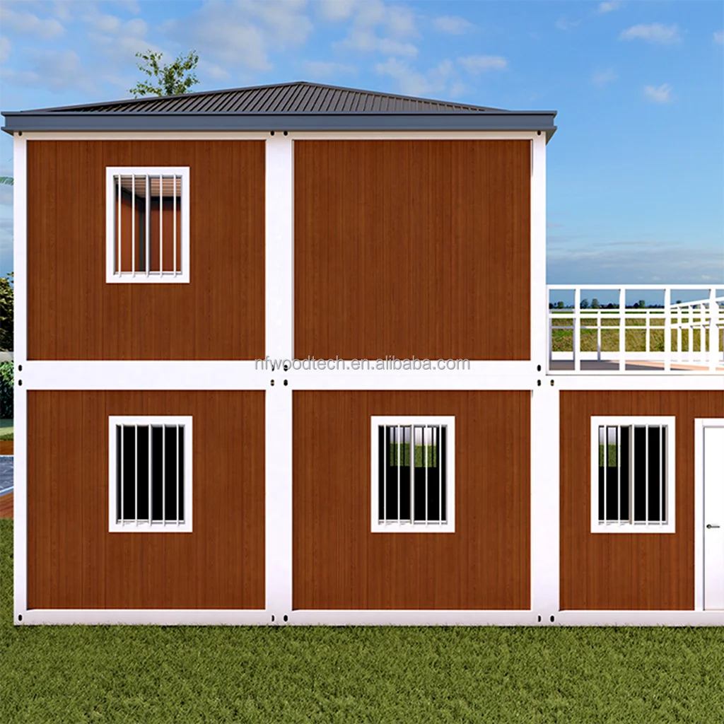 factory custom  modern 2 bedroom house china prefabricated cheap flat pack living wooden container home