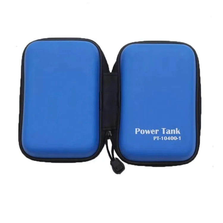 Cell phone power bank storage case