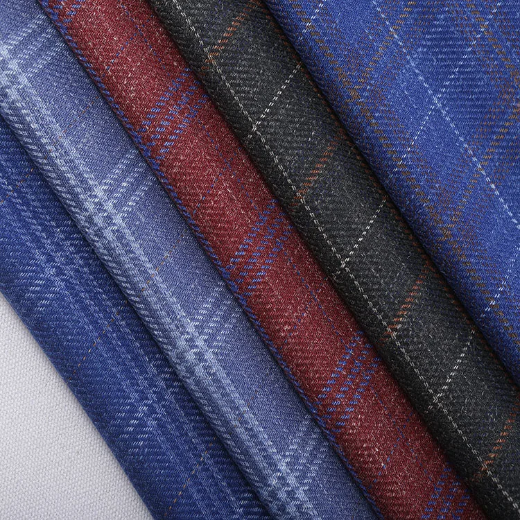 
Silk hemp wool blended worsted leisure fabric 