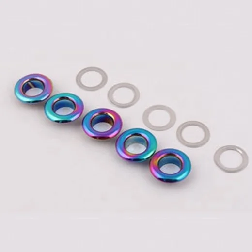 custom metal stainless steel brass tarpaulin eyelet grommet for curtain