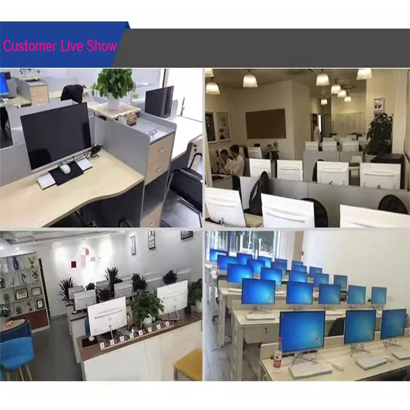 Hot selling Gaming desktop computer 22 24 27  inch in All-in-one PC curved screen All in one pc i7 i5 i3 AIO for Office Home