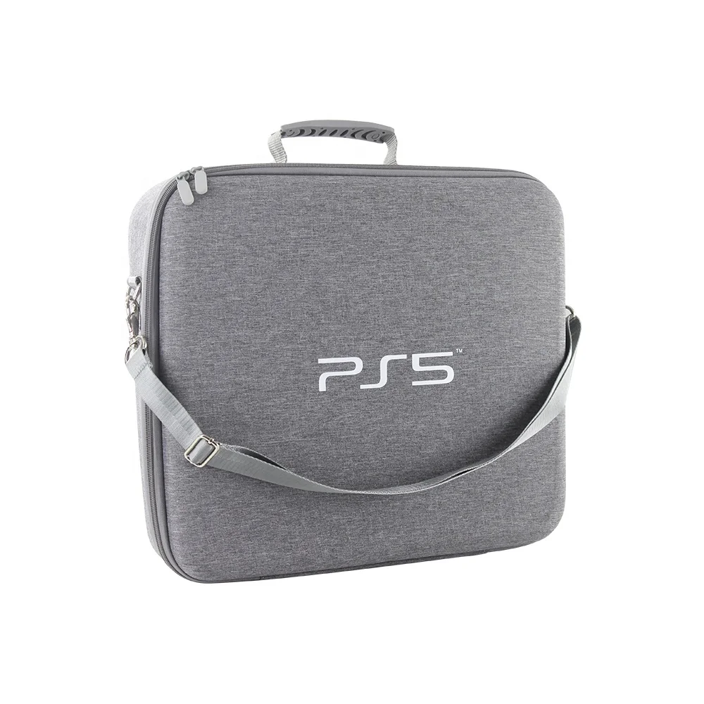 Adjustable Handle Bag For Playstation 5 PS5 Travel Carrying CaseTravel Storage Handbag For PS5 Console Protective Luxury Bag
