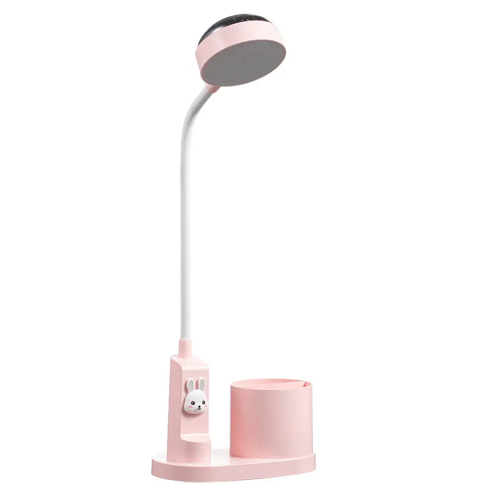 New Kids Led Rechargeable Starry Sky Table Lamp With Pen Holder Modern Led Table Lamp For Bedroom