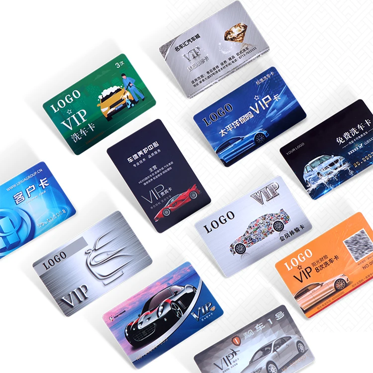 Advanced Customization PVC Membership Card  PVC business  Card Customized Vip Magnetic blank Card