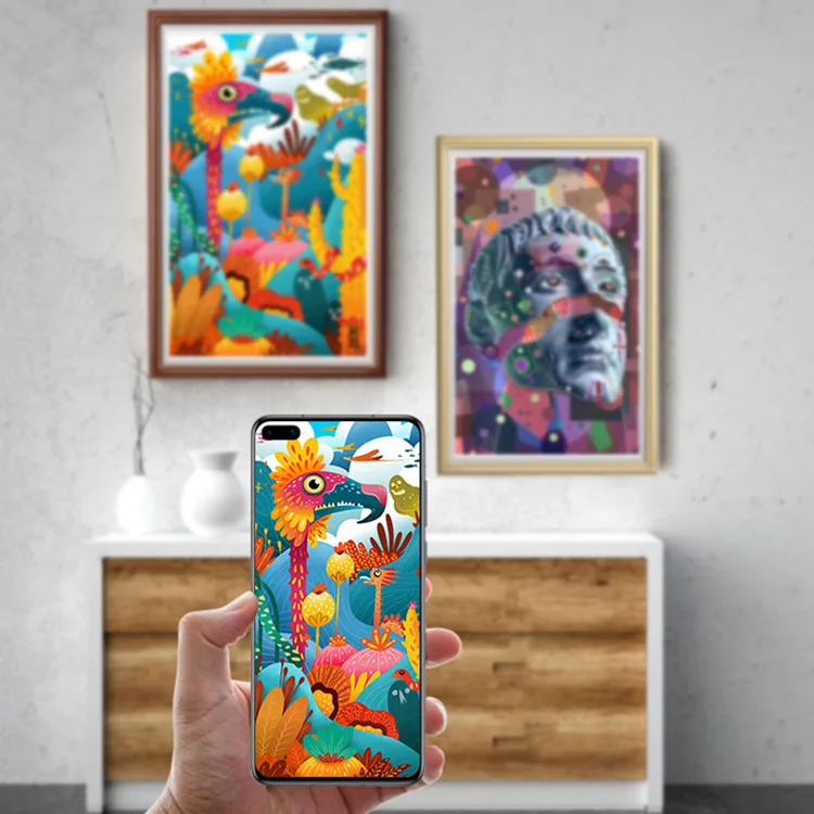 10.1 21.5 32 43 49 55 inch video photo picture video wifi nft crypto display screen digital token nft art frames for sale