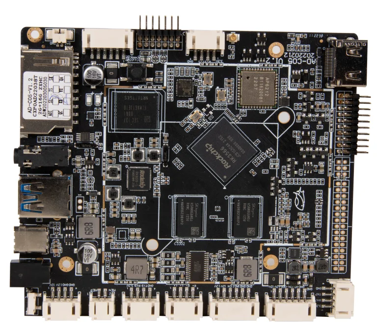 Android 11 Встроенная Материнская плата OEM LVDS EDP MIPI 1 8 GHz системная для киоска