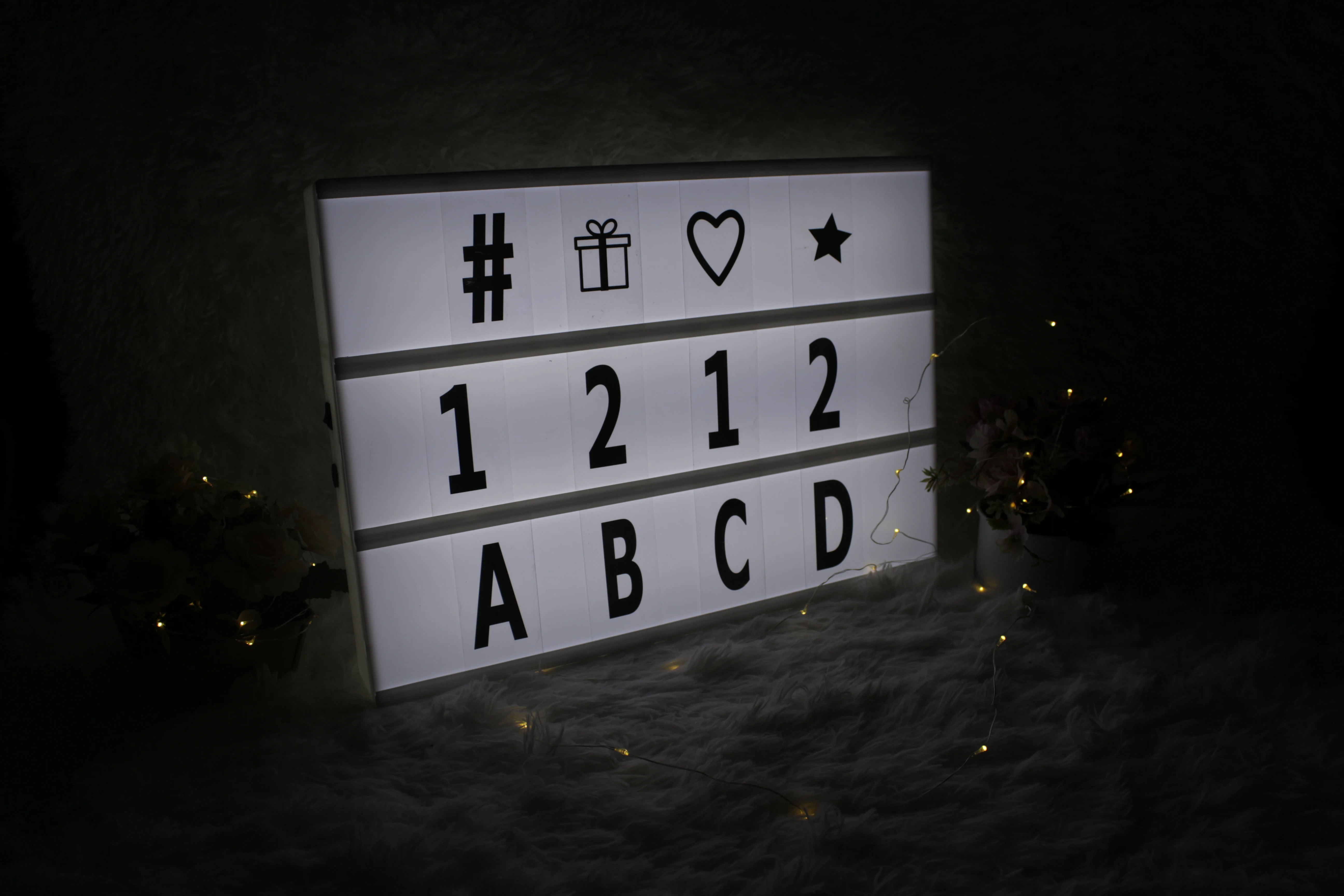 A6 Бесплатная сочетание букв лайтбокс Горячее предложение! Супер Светодиодный фонарь лайтбокс с цифрами, буквы огни