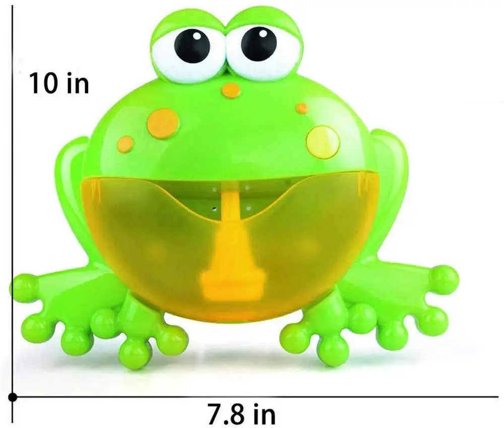 Bubble frog игрушки с музыкой детские для ванной Maker детской рифмой Ванна младенцев