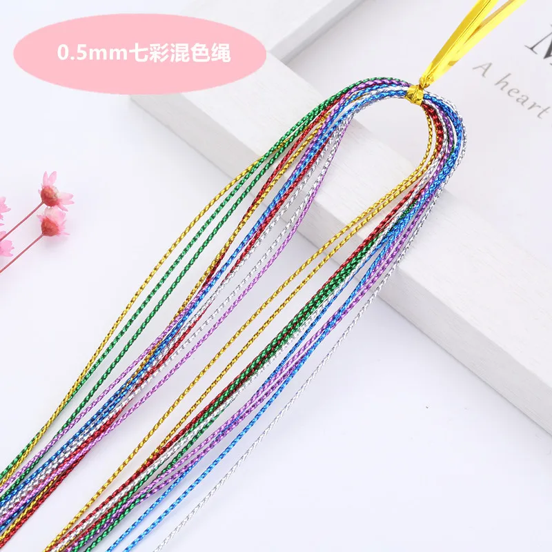 Colorful Hair Strings Hair Tinsel Extensions Party Highlights Glitter Hair Thread Yarn Braiding Wire Ribbon for Girls Women