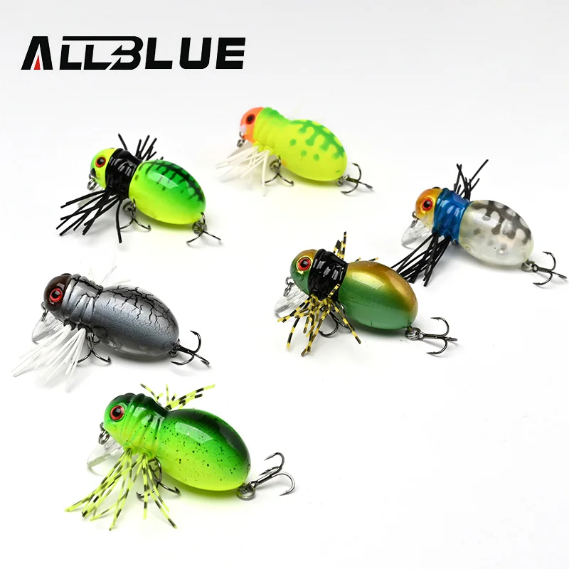 ALLBLUE FATSO SPIDER Freshwater Shore Casting Float Crankbait Lure