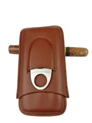 Индивидуальный кожаный футляр для сигар дорожные коробки многофункциональная коробка хьюмидор нержавеющая