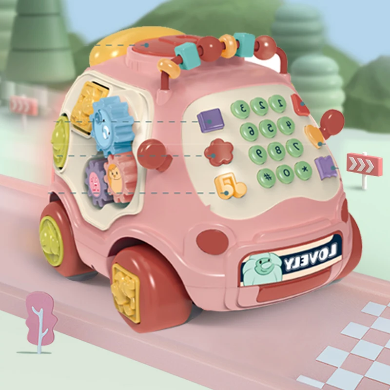 Музыкальный обучающий телефон для раннего обучения, автомобиль, игра, детские игрушки, мобильный телефон