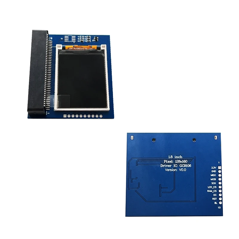 1.8 Inch 128x160 RGB Colorful Lcd Display 128*160 Module ST7735S Driver 3.3V