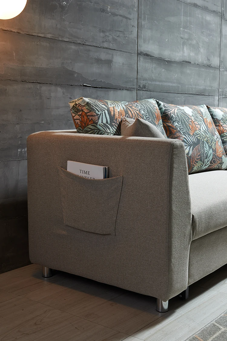 Manufacturers corner sofa design bed with storage function