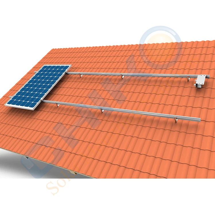 Solar Mounting Brackets Solar Pole  Railless Aluminum Mounting Tilt Ground Brackets Solar System
