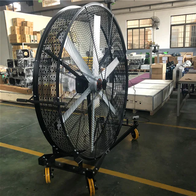 
Hot sell fashion 2m diameter big portable mobile free standing BLDC hvls fan 