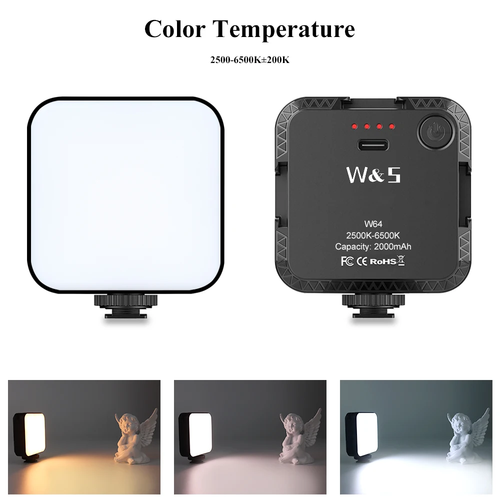 Hot Sale Tiktok Video Conference Dual color Dimmable Clip On Computer Laptop Led video Light