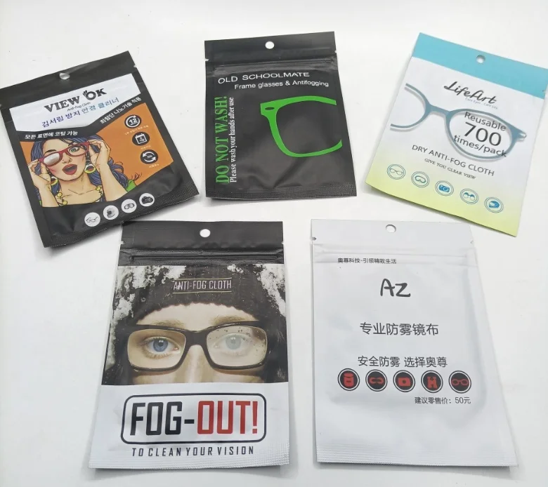 Best Selling Economical Reusable Dry Super Anti Fog Microfiber Antifog Cloth Eyeglass Cleaner Dry Anti-fog Glasses Cloth