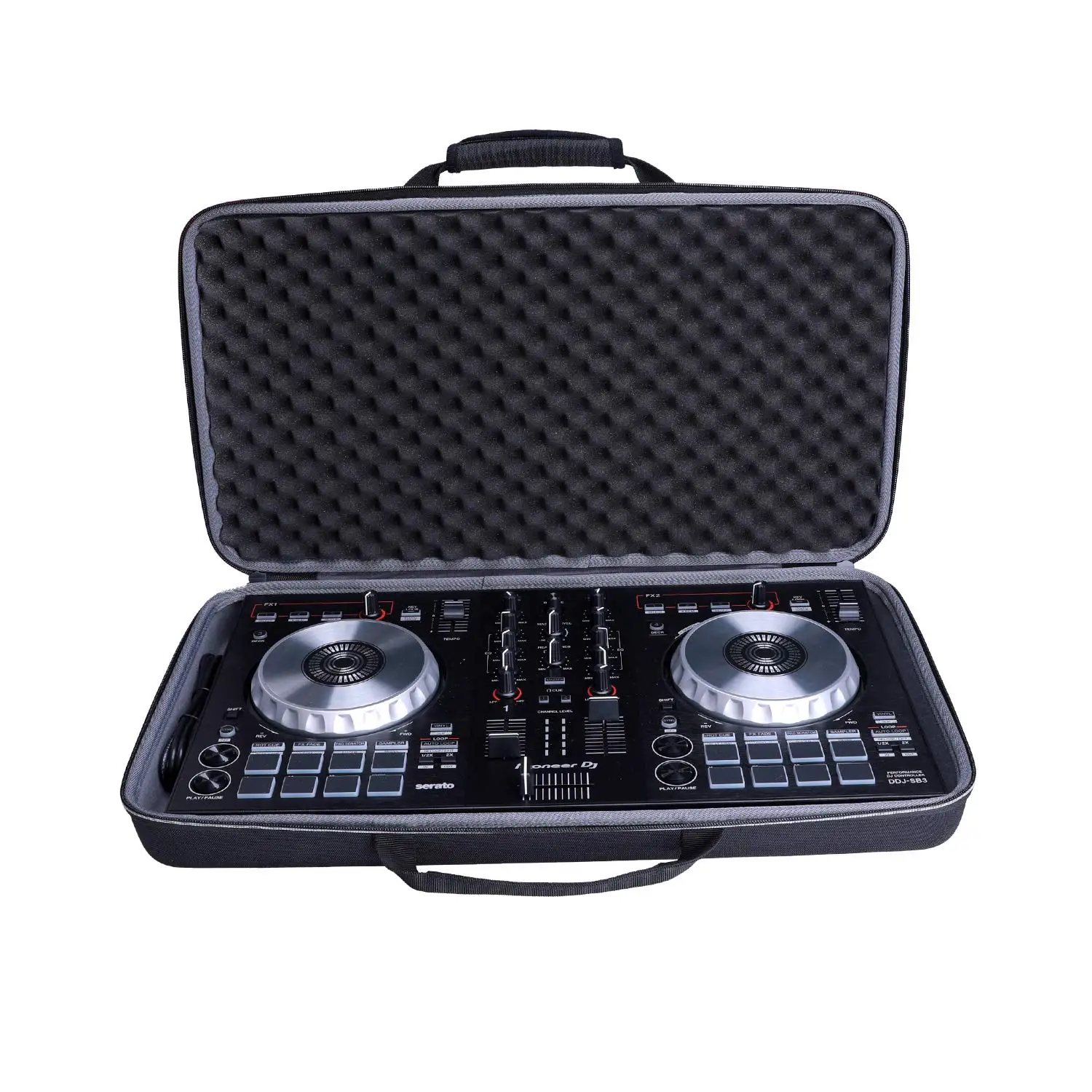 Good Quality Custom Waterproof Travel Hard Shell Eva Storage Carry Foam Case For Pioneer Dj Ddj-Sb3 / Ddj-Sb2 Controller