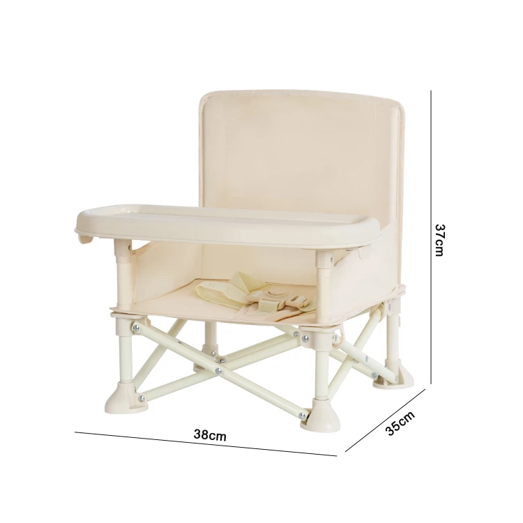 Wholesale Portable Baby Booster Seat Foldable Multi-Function Dining & Picnic Chair Modern Design Made of Durable Plastic